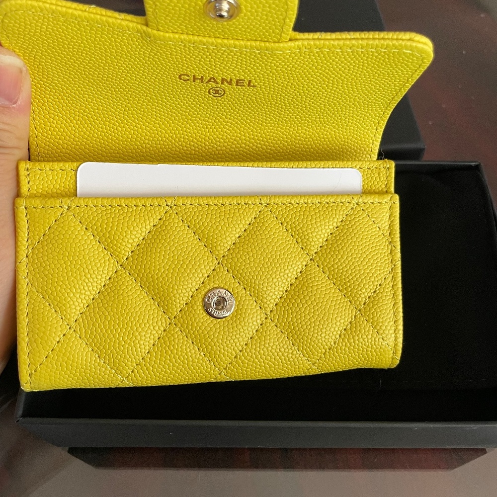 Chanel Classic Mini flap Card Holder Wallet  *NEW* - Picture 3 of 4